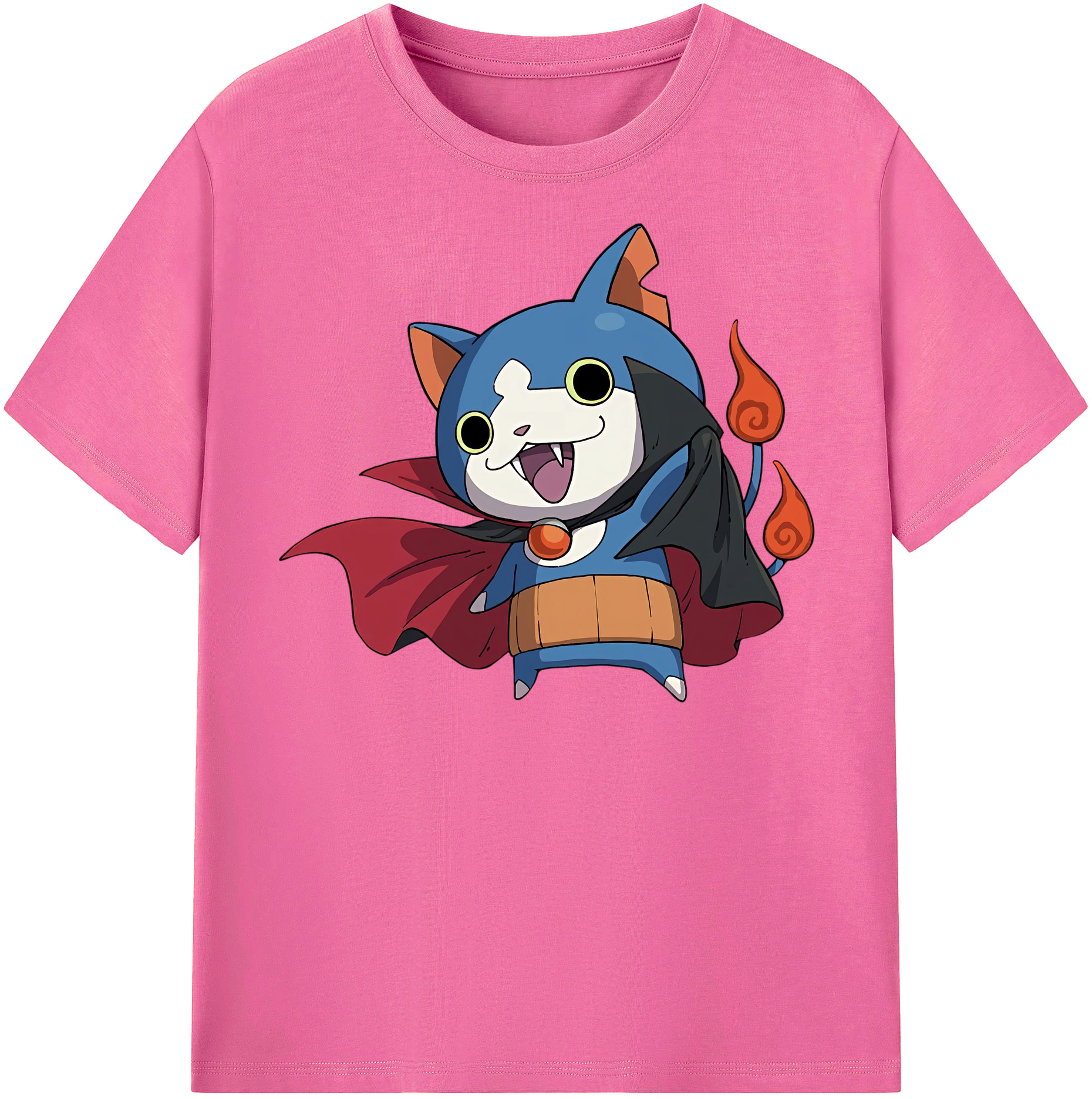（画像用） 妖怪ウォッチ Yo-kai Watch レディースカジュアルプリントTシャツ（綿100％）